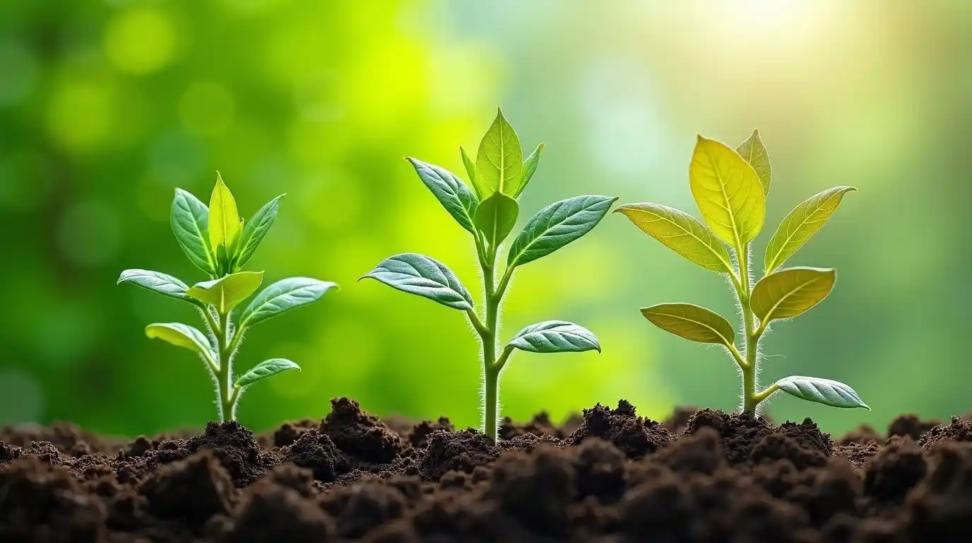 فوائد الزنك في تحسين نمو النبات وقوة الأوراق